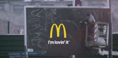 McDonald&#039;s Chalkboard Menu